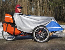 recumbent trike rain cover